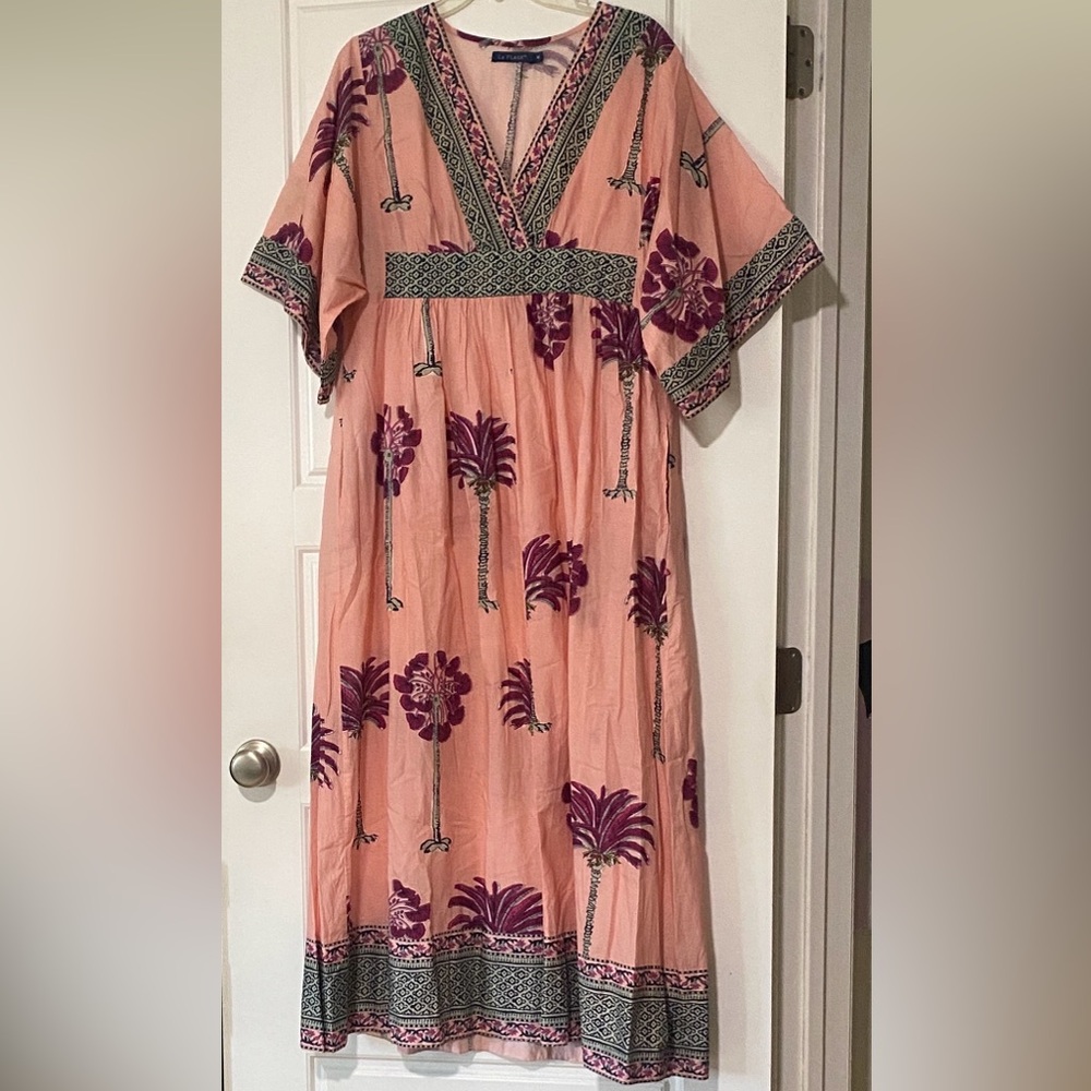 La Plage Vintage Kimono Maxi Dress